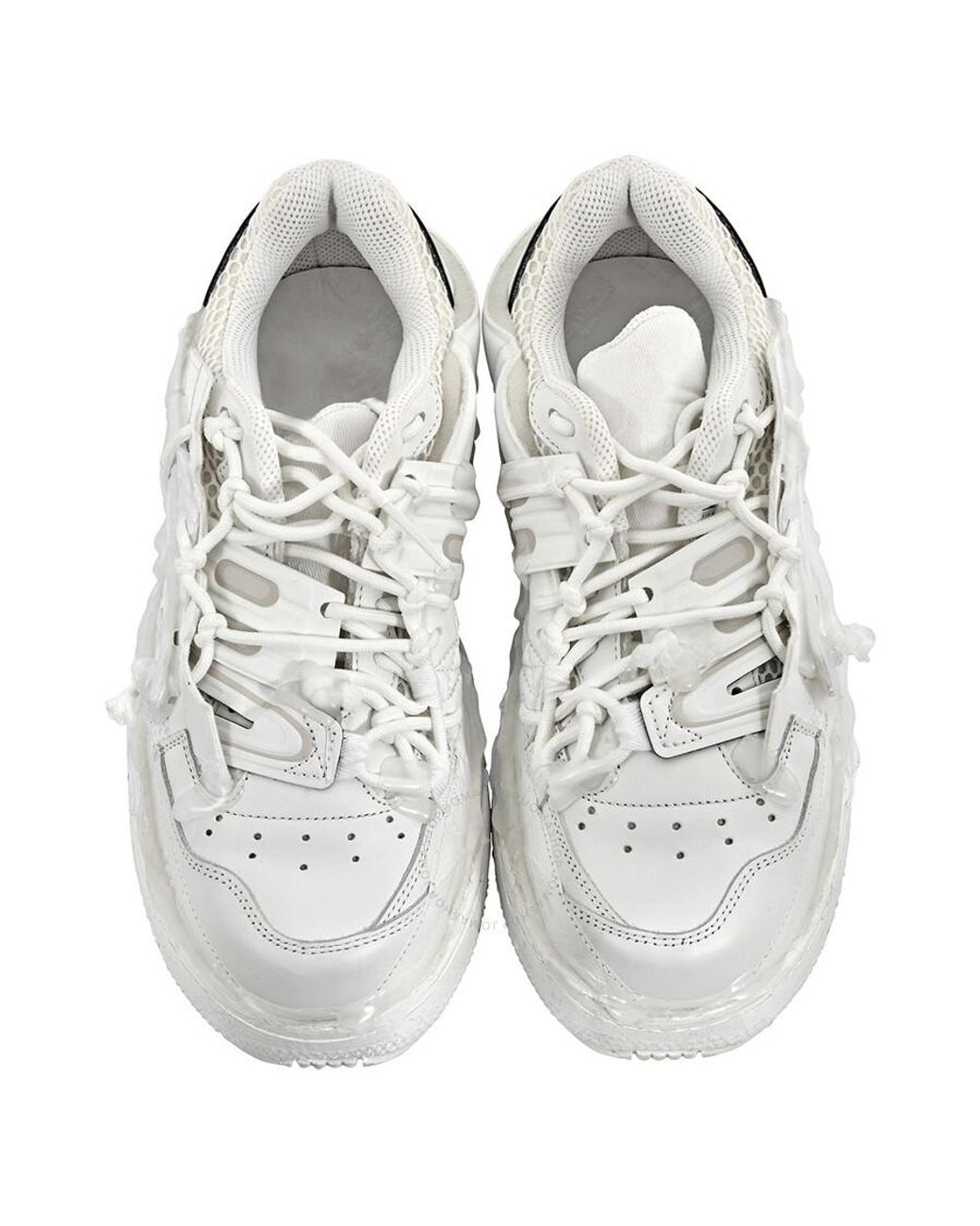 ★人気★【MAISON MARGIELA】★Fusion Low Top Sneaker.s★ Maison Margiela Fusion Low Top Silver Black Men's - F87EF9D7