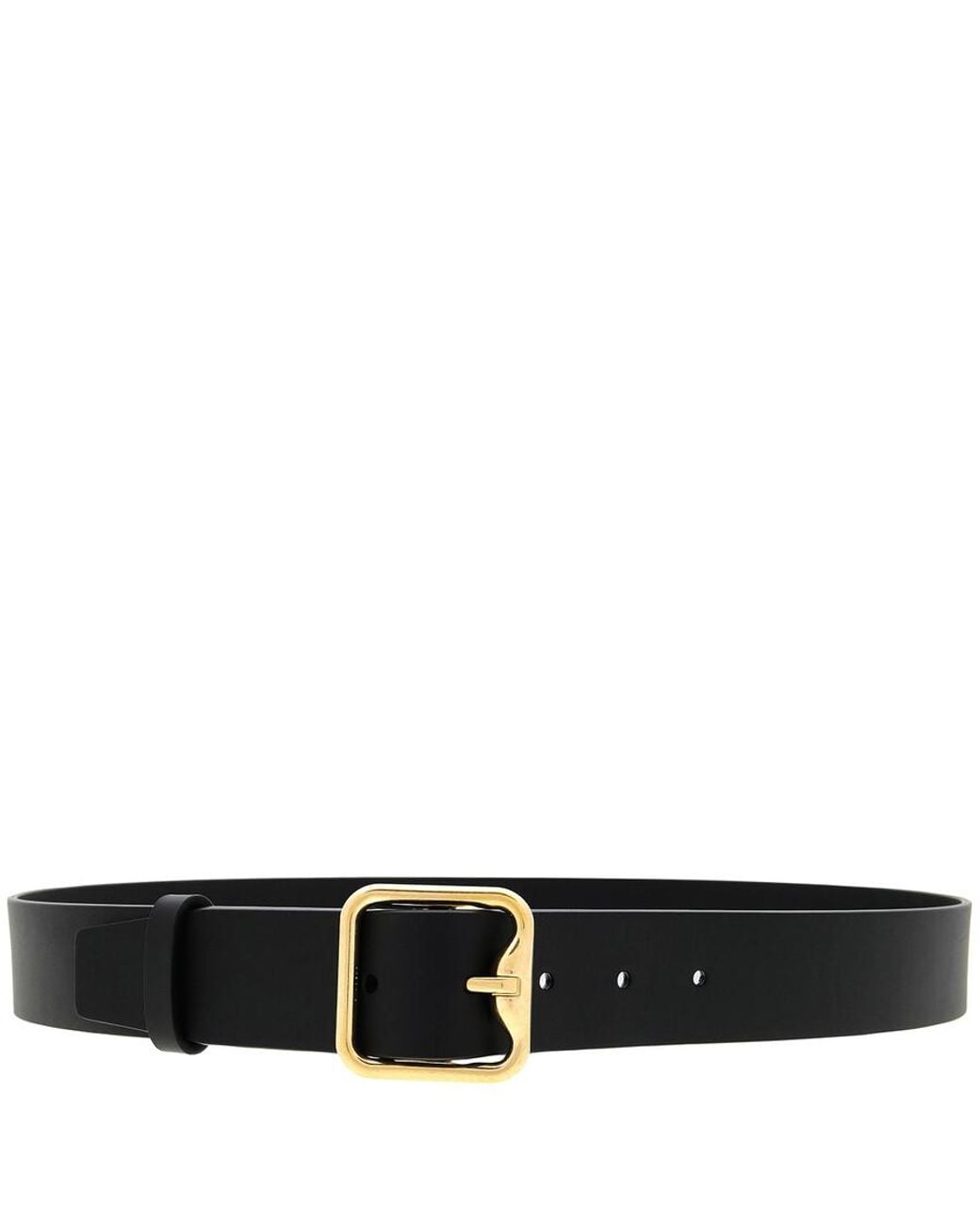 Burberry Black B Buckle Calf Leather Belt, Cm for men