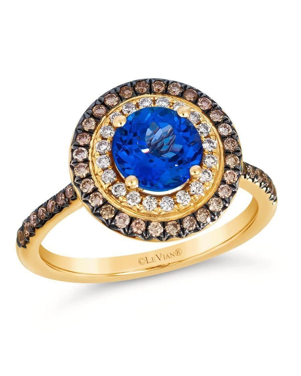 Le Vian Metallic Ladies Tanzanite Cocktail Rings Set for men