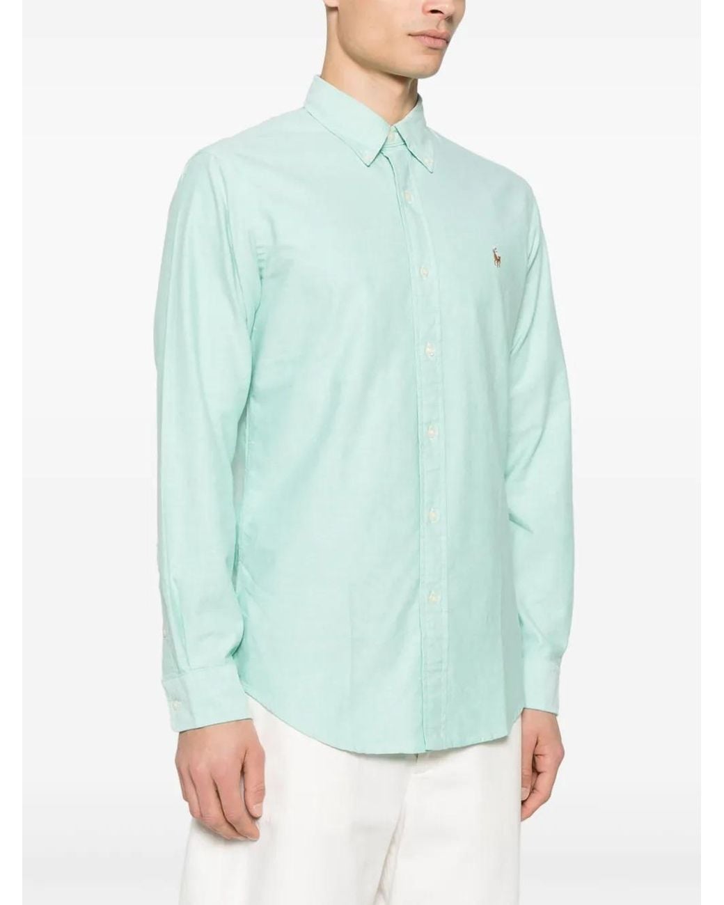 Polo Ralph Lauren Blue Featherweight Shirt for men