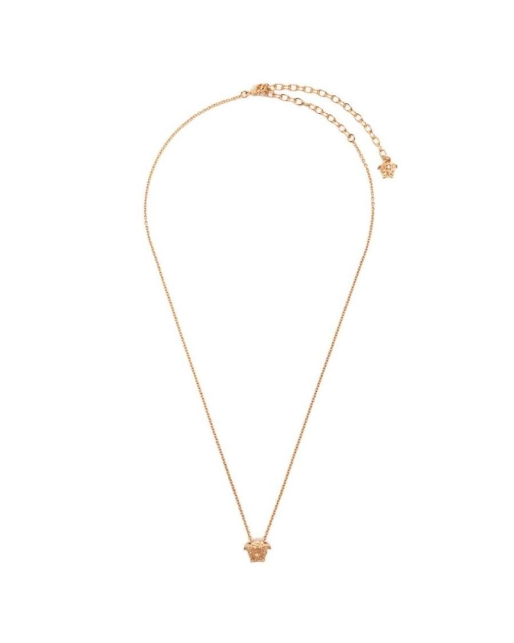 Versace Metallic Ladies La Medusa Necklace for men
