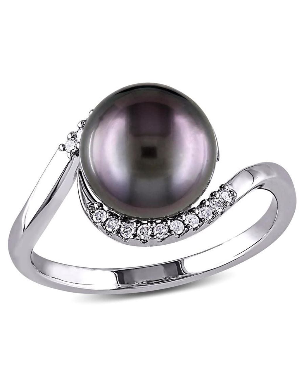 Amour Metallic 1/10 Ct Tw Diamond And 9 for men