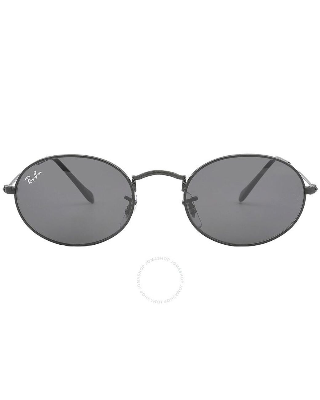 Ray-Ban Oval Dark Gray Sunglasses Rb3547 002/b1 51 | Lyst UK