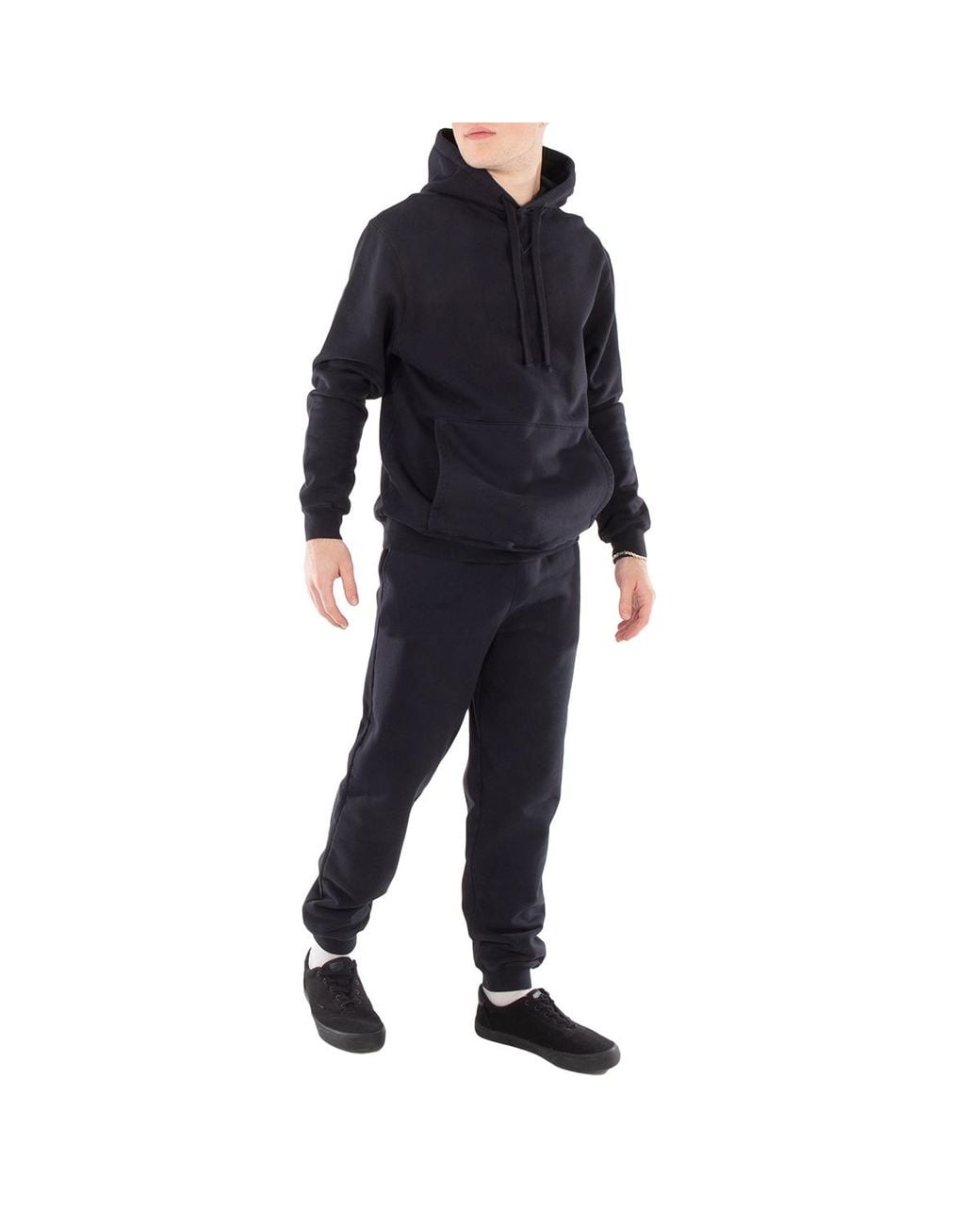 A_COLD_WALL* Blue A Cold Wall Essential Cotton Drawstring Hoodie for men