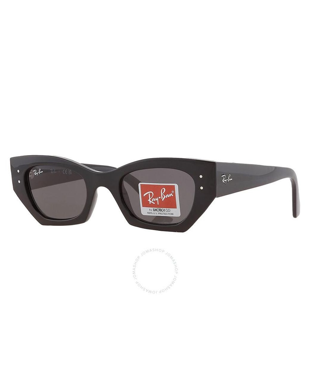 小物 Ray-Ban ORB4430F - Zena 667787 White Sunglasses Ray-Ban Zena RB 4430 (667787) RB4430 Unisex