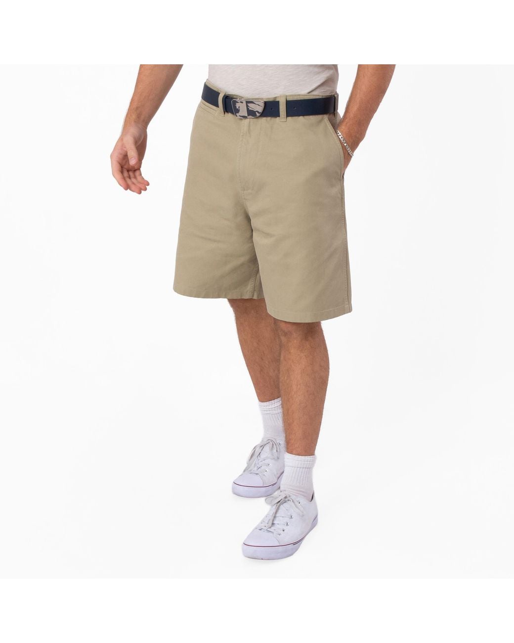Burberry Natural Twill Weave Bermuda Cotton Shorts for men