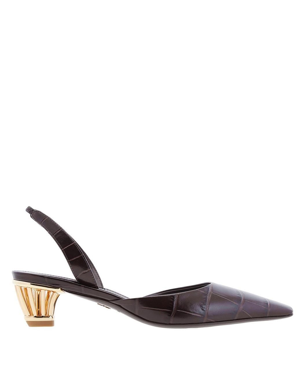 Ferragamo Black Alyssa Runway Cage Heel Pumps