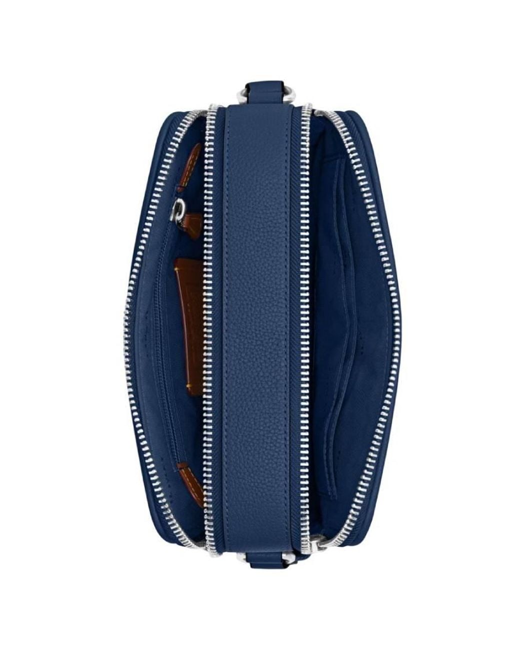 COACH Blue Graphic Charter Crossbody Bag 24 for men