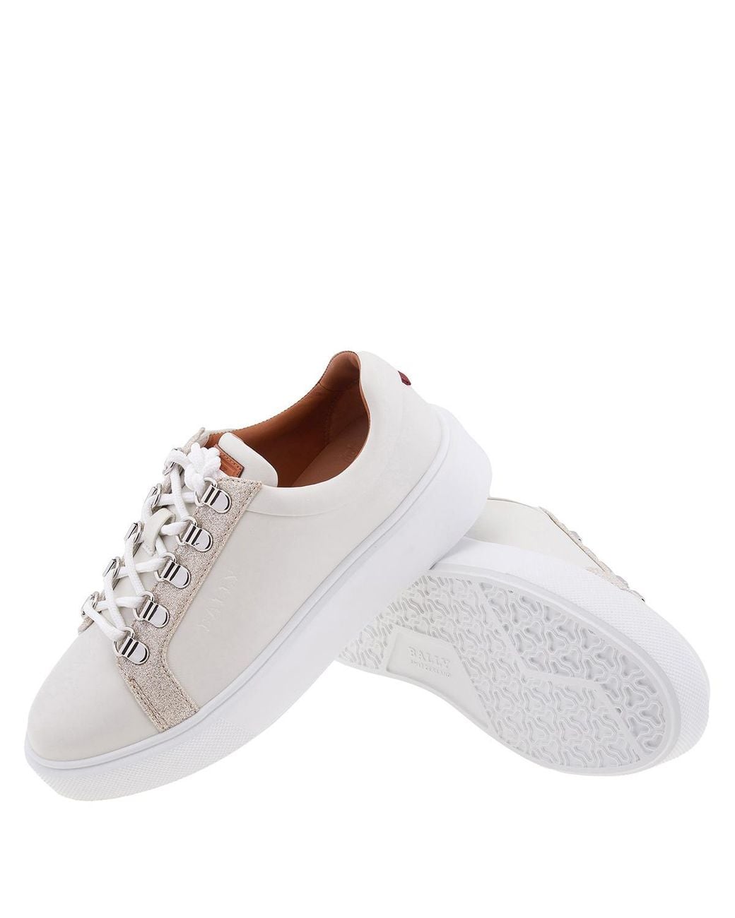 Bally Multicolor Asaka Leather Low-Top Sneakers, Brand Size 35. Us for men