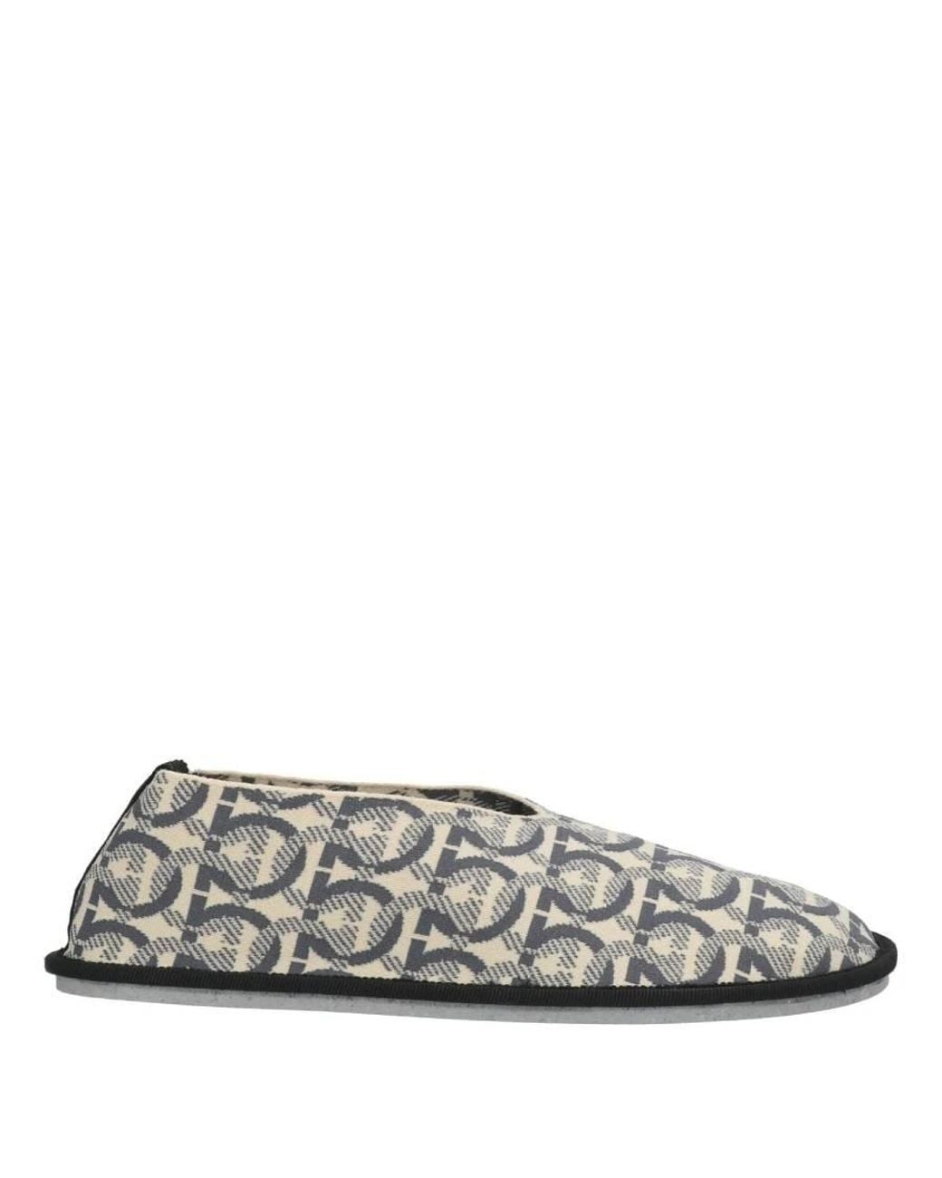 Ferragamo Gray Nomadic Stories Moccasins