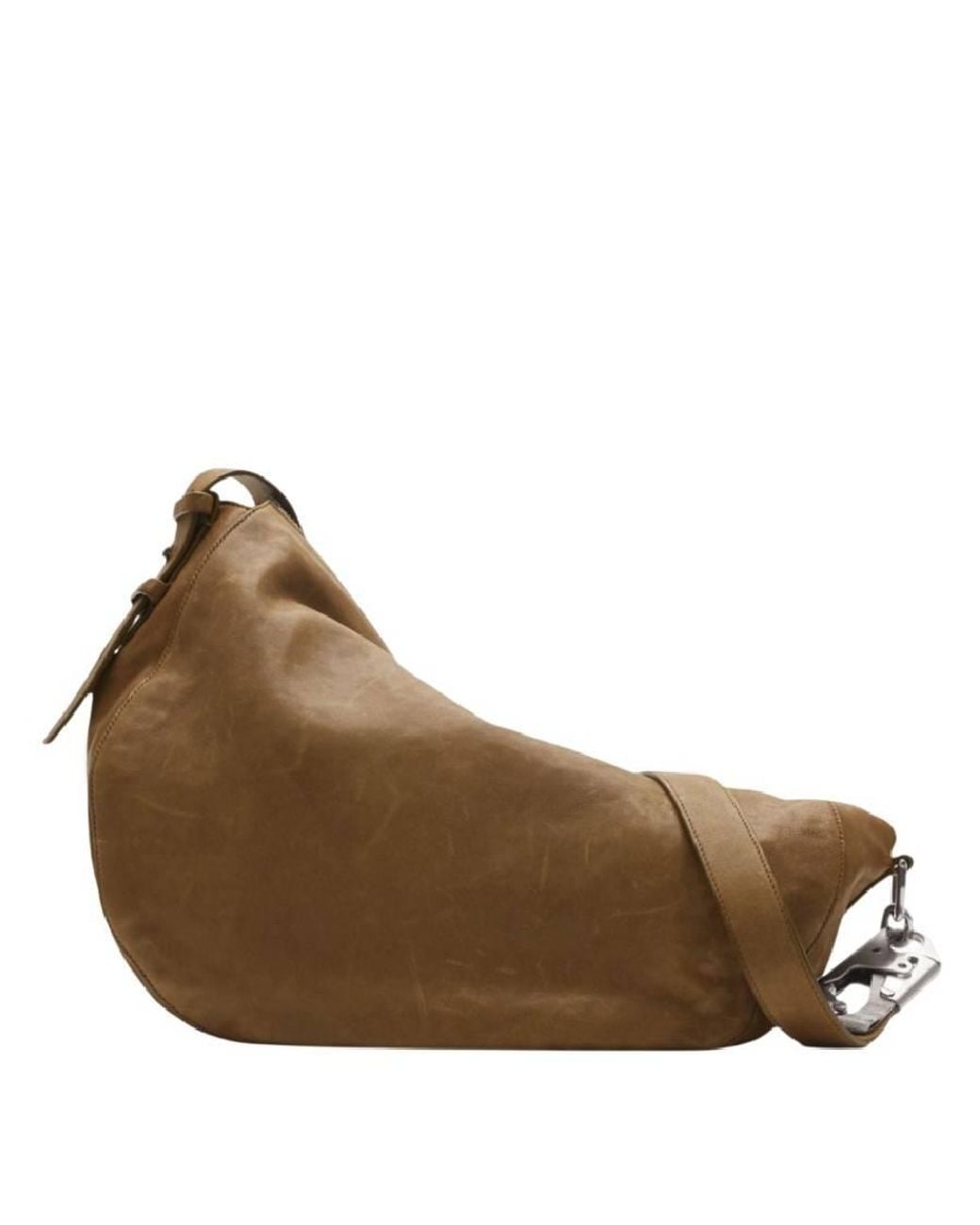 Burberry Brown Knight Medium Lambskin Shoulder Bag