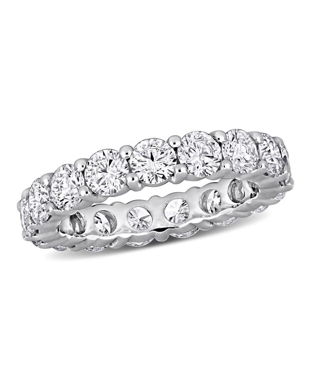 Created Forever Metallic 5Ct Tw Lab-Grown Diamond Eternity Ring for men