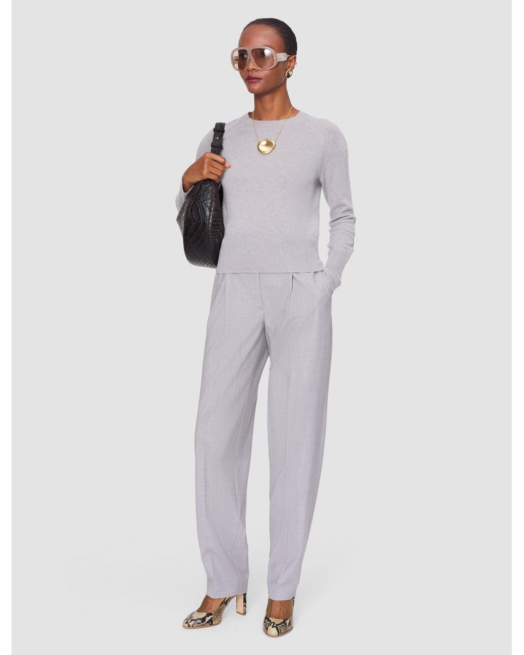 Joseph Gray Melby Light Pure Cashmere Jumper