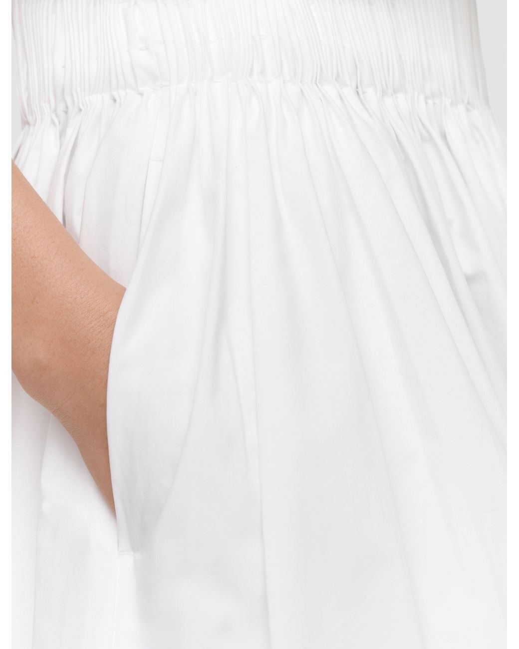 Joseph White Aissa Cotton Poplin Shorts