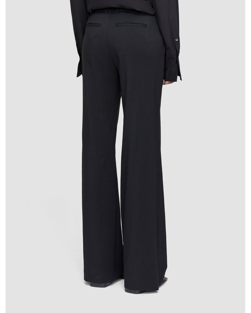 Joseph Black Tailoring Wool Stretch Morissey Trousers