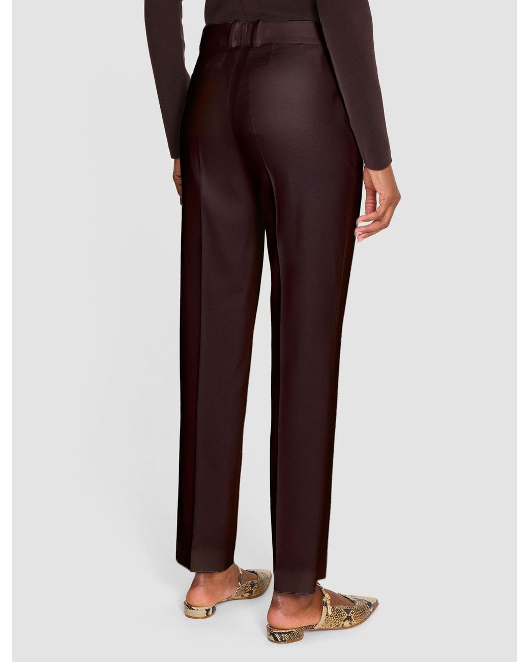 Joseph Brown Coleman Long Virgin Wool Trousers
