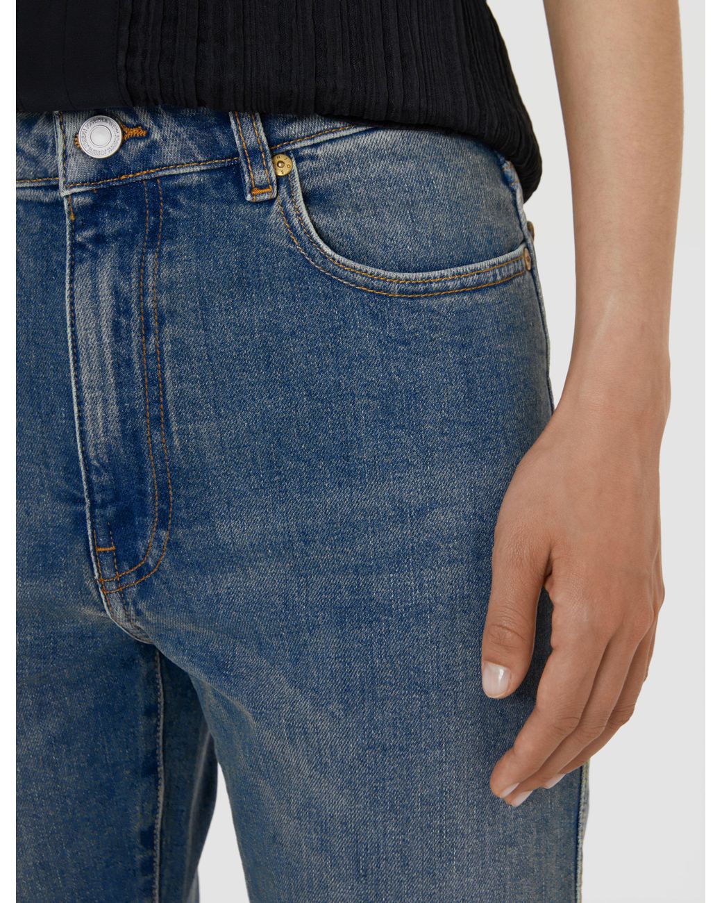 Joseph Blue Denim Stretch York Trousers