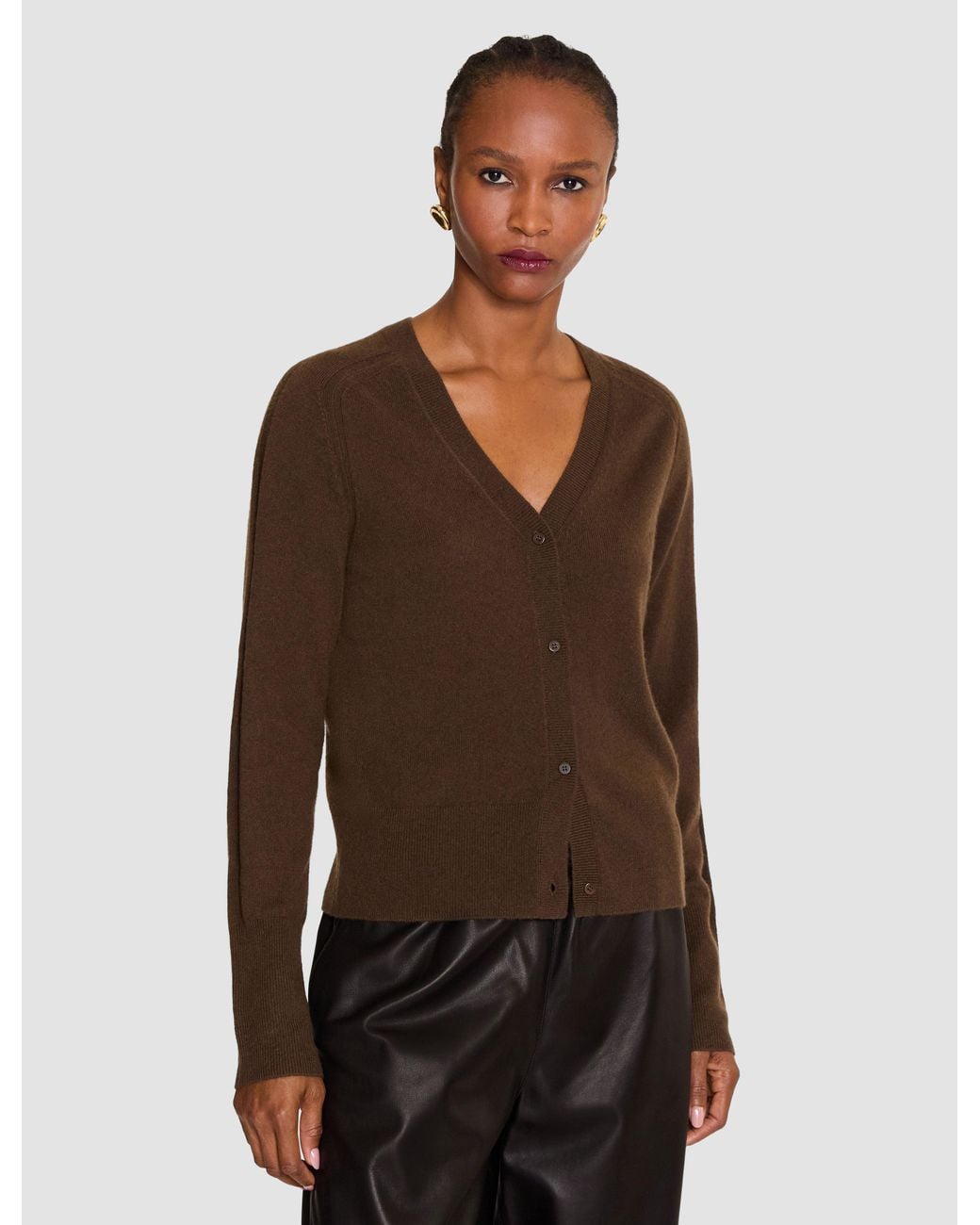 Joseph Brown Keane Light Pure Cashmere Cardigan
