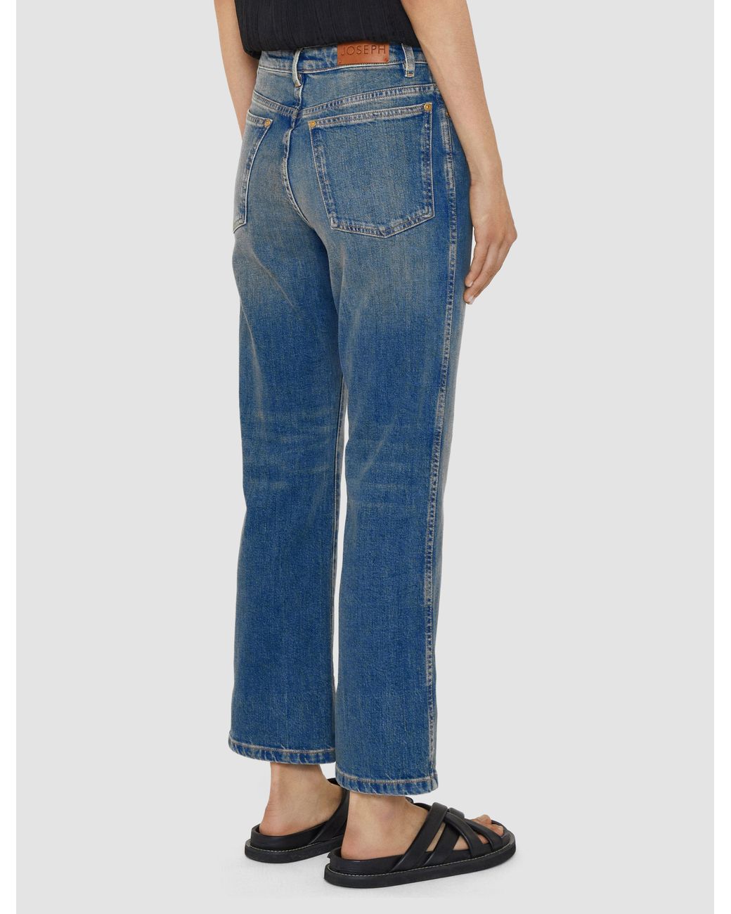 Joseph Blue Denim Stretch York Trousers
