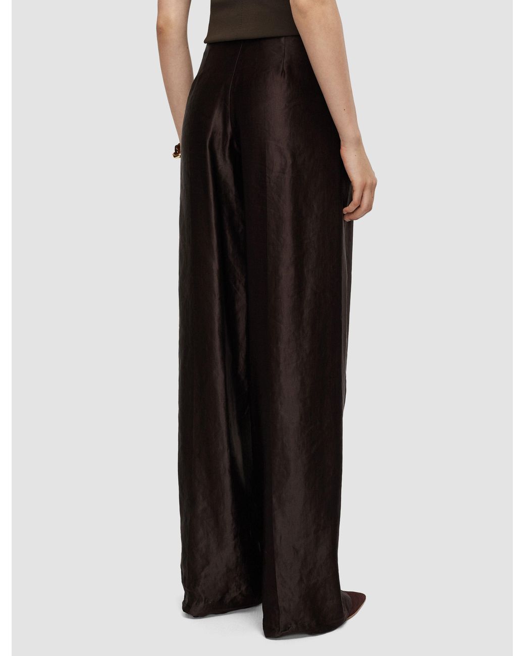Joseph Brown Jnane Silk Linen Blend Trousers