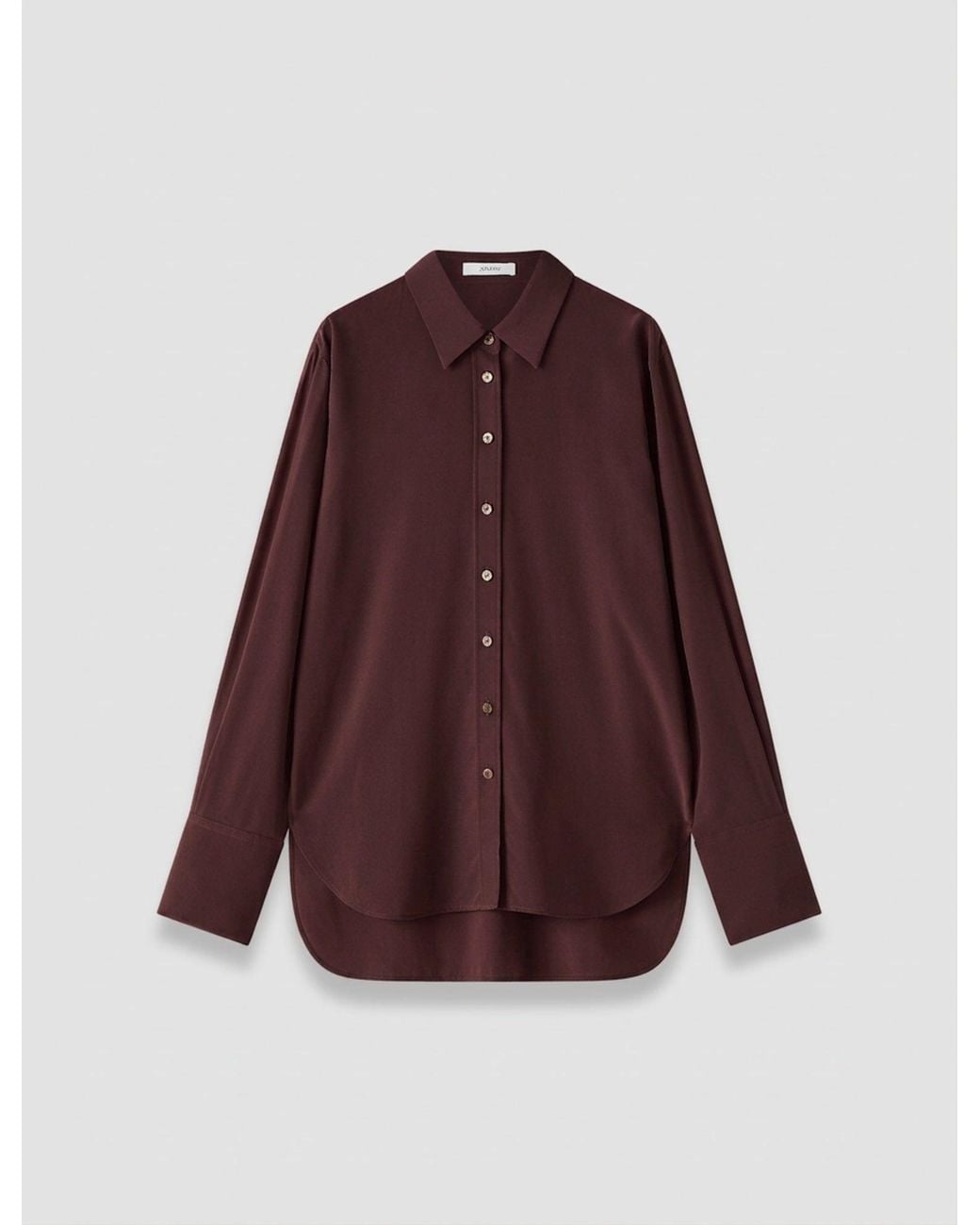 Joseph Brown Joe Crepe De Chine Silk Blouse