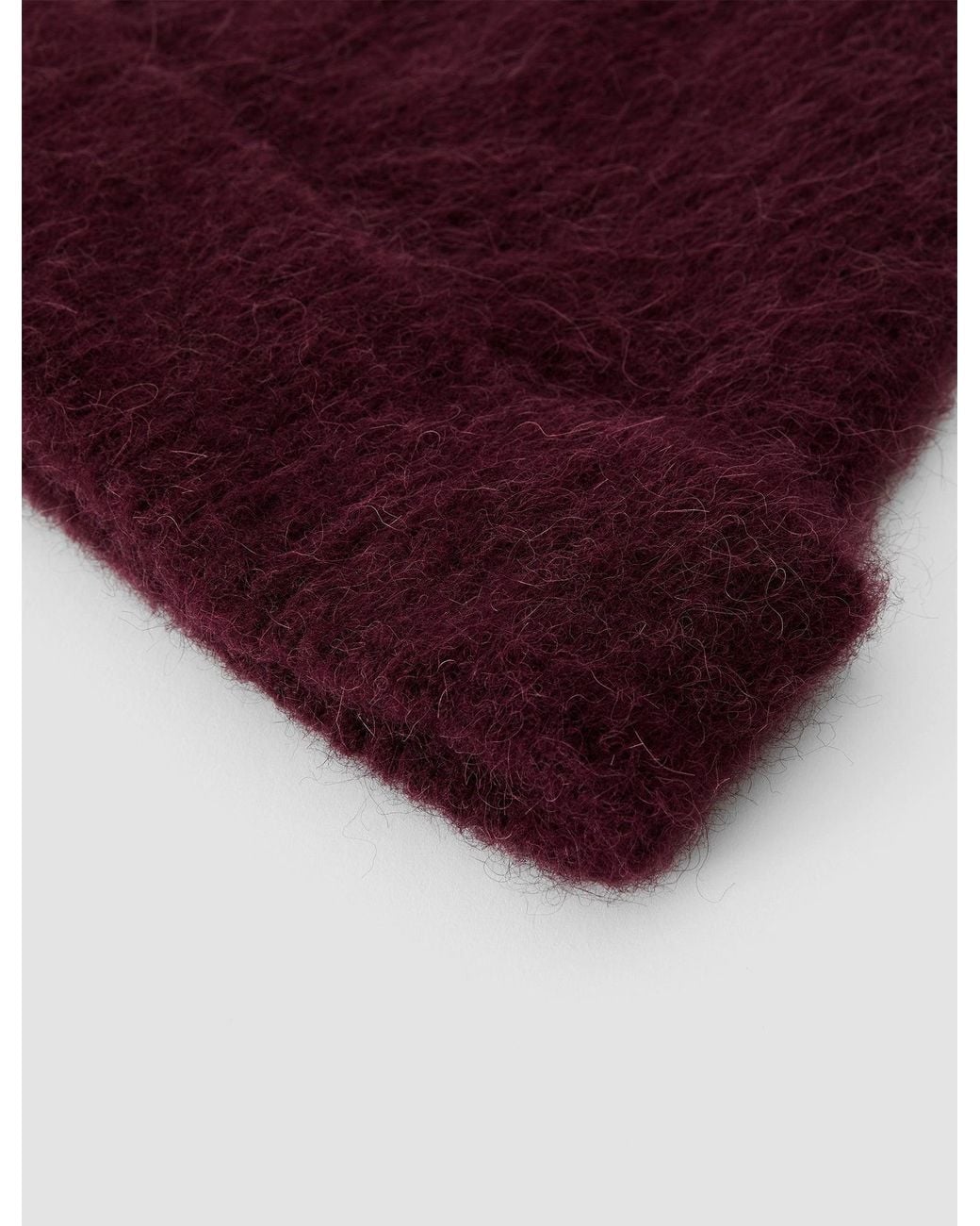 Joseph Purple Orville Brushed Wool Hat