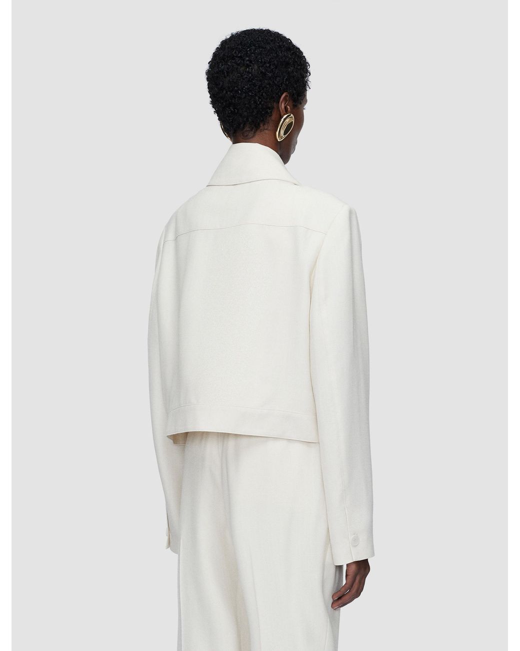 Joseph White Renoir Viscose Tailoring Jacket