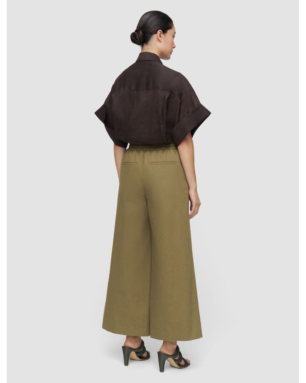 Chemise Justi En Voile De Ramie Joseph en coloris Brown
