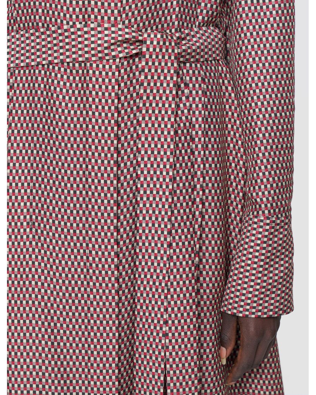 Robe Orlan En Mélange De Soie Imprimée Joseph en coloris Pink