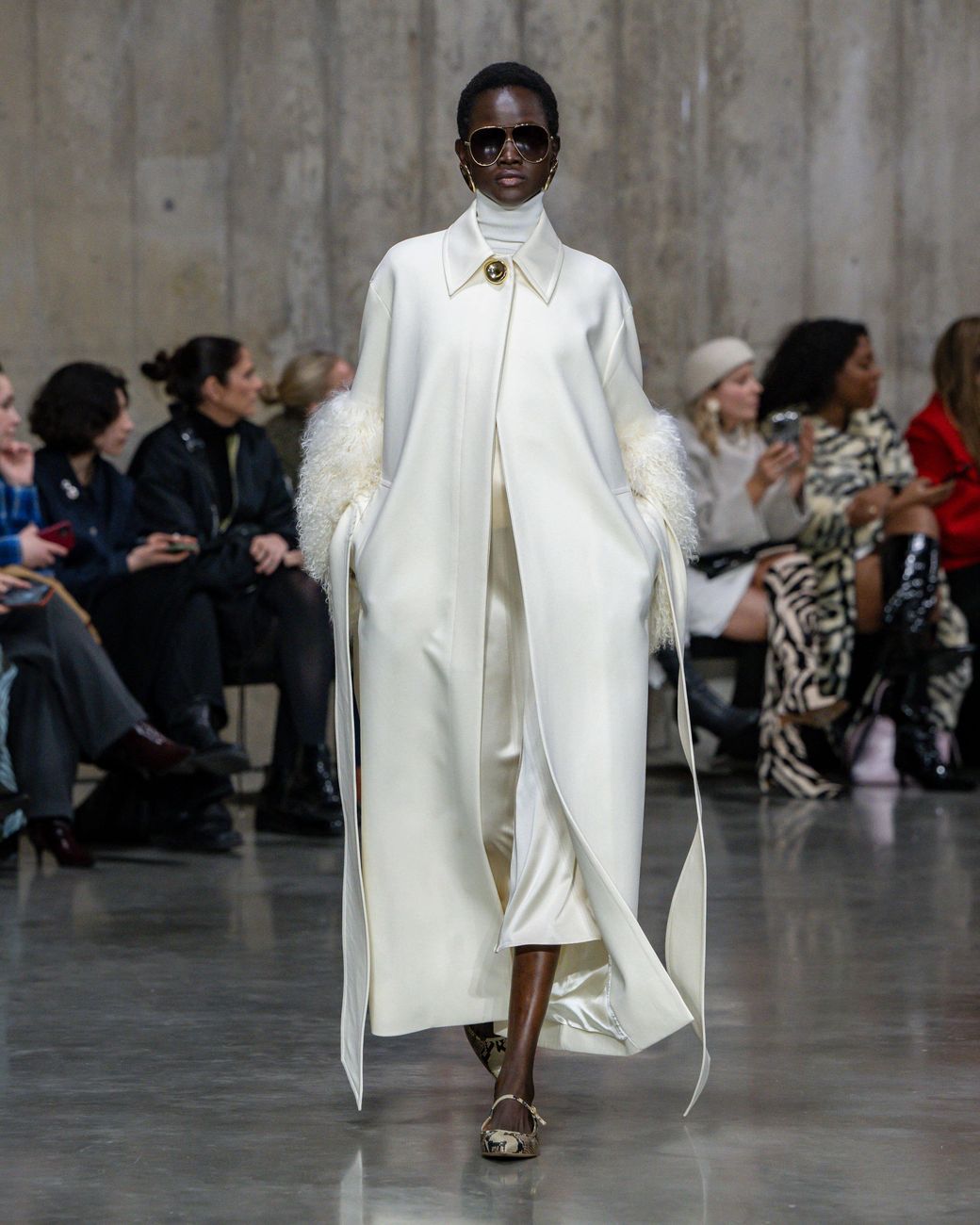 Joseph Natural Tides Virgin Wool Coat