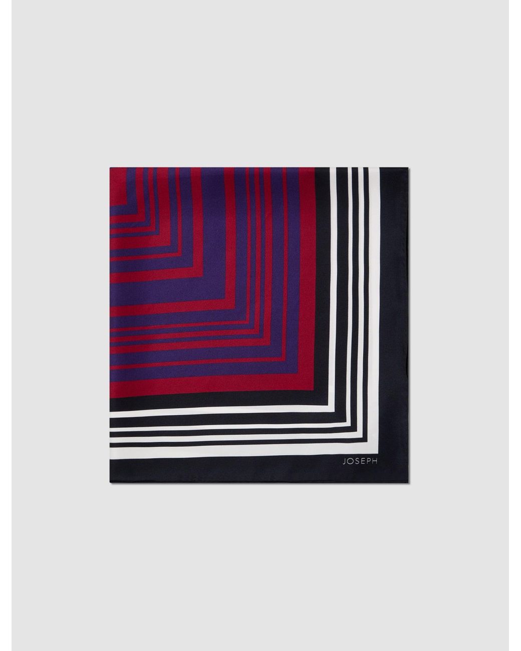 Joseph Purple Chilie Silk Scarf