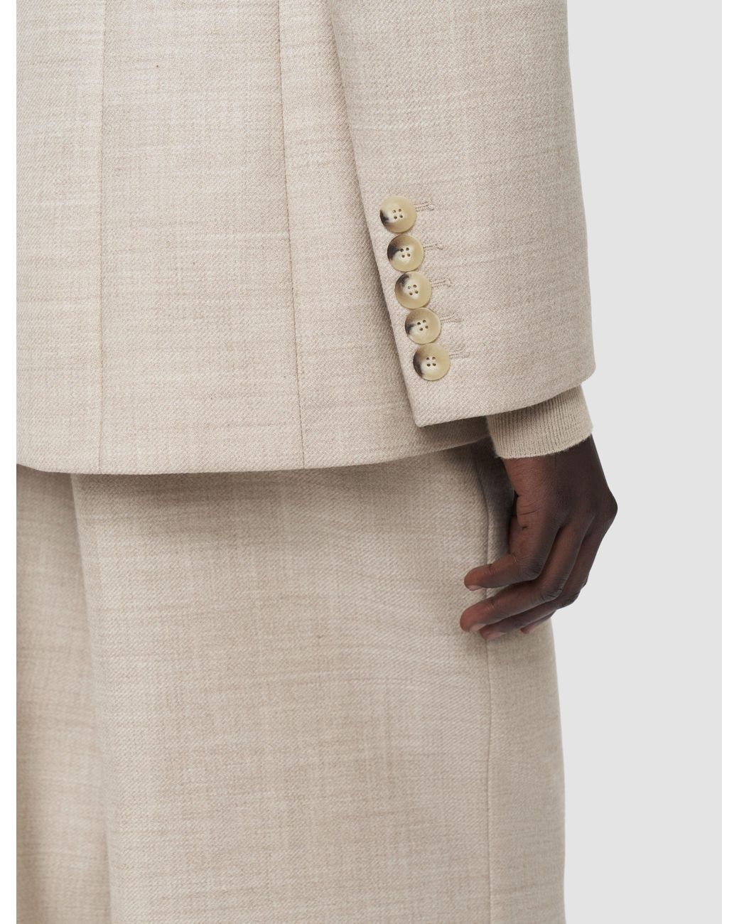 Joseph Natural Fallon Virgin Wool Jacket