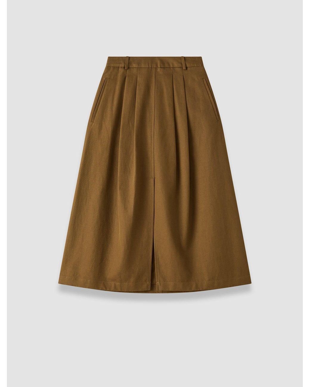 Joseph Brown Kharis Cotton Twill Skirt