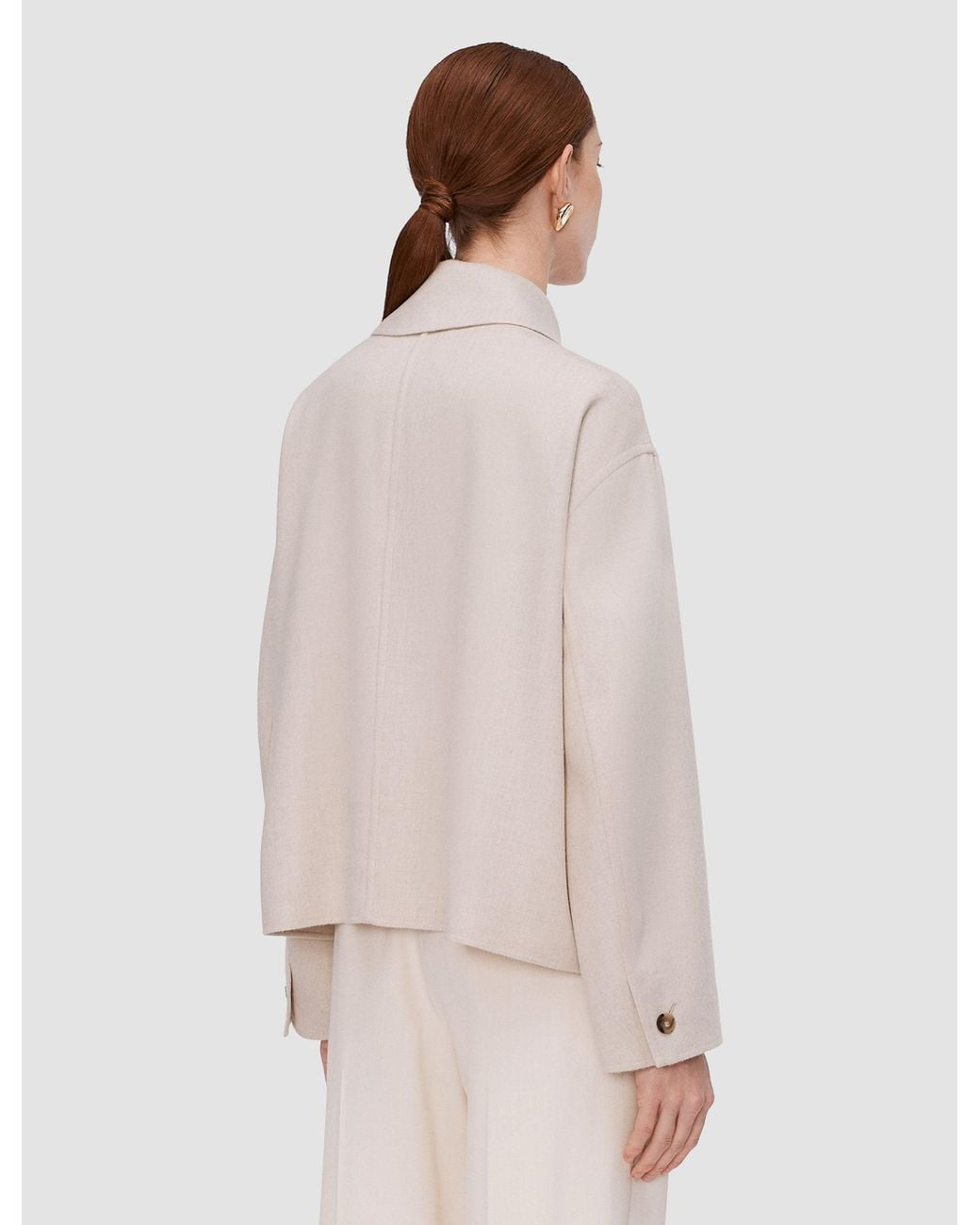 Joseph Natural Kalaa Light Double Face Wool Jacket