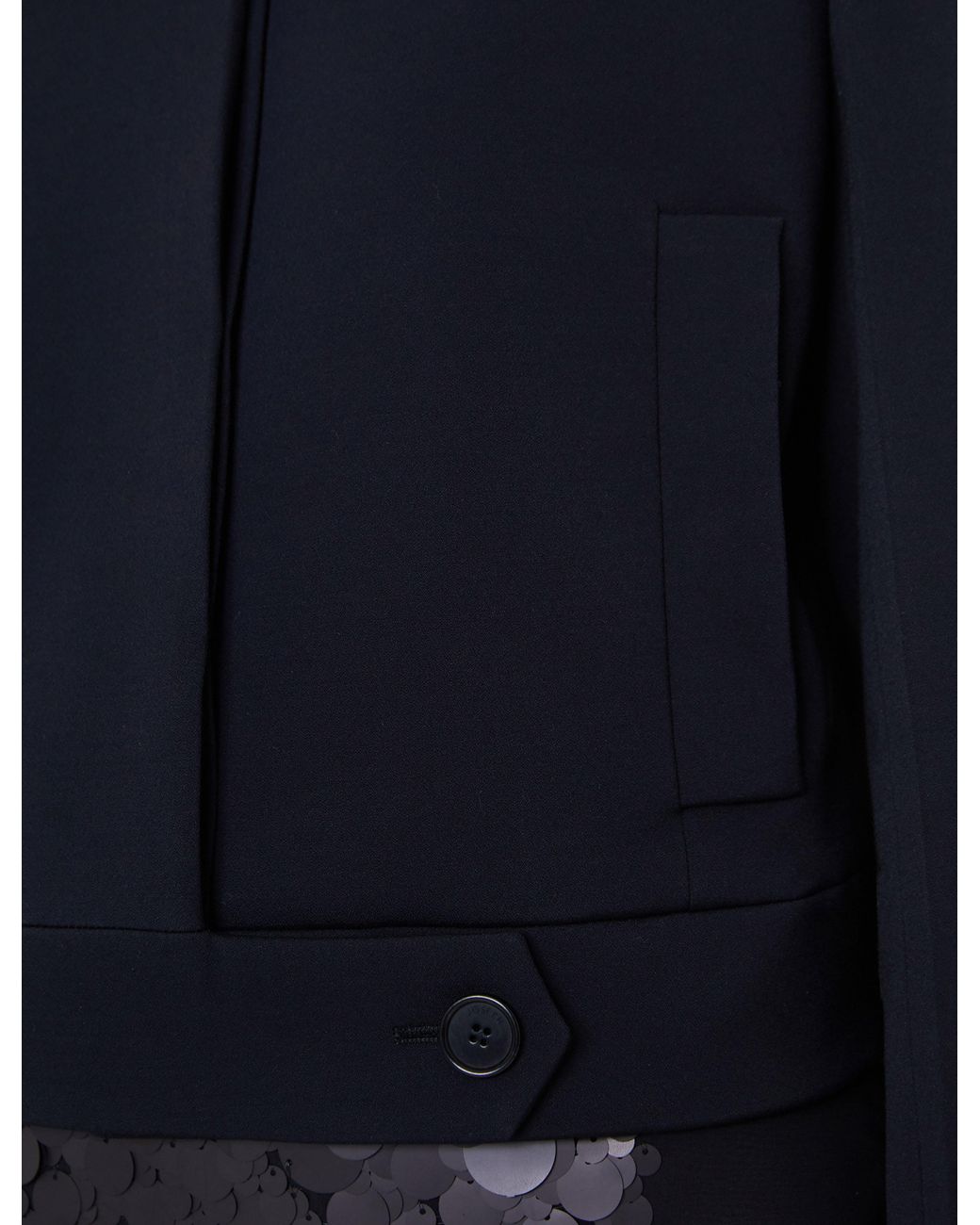 Joseph Blue Abbe Tailored Crepe Jacket