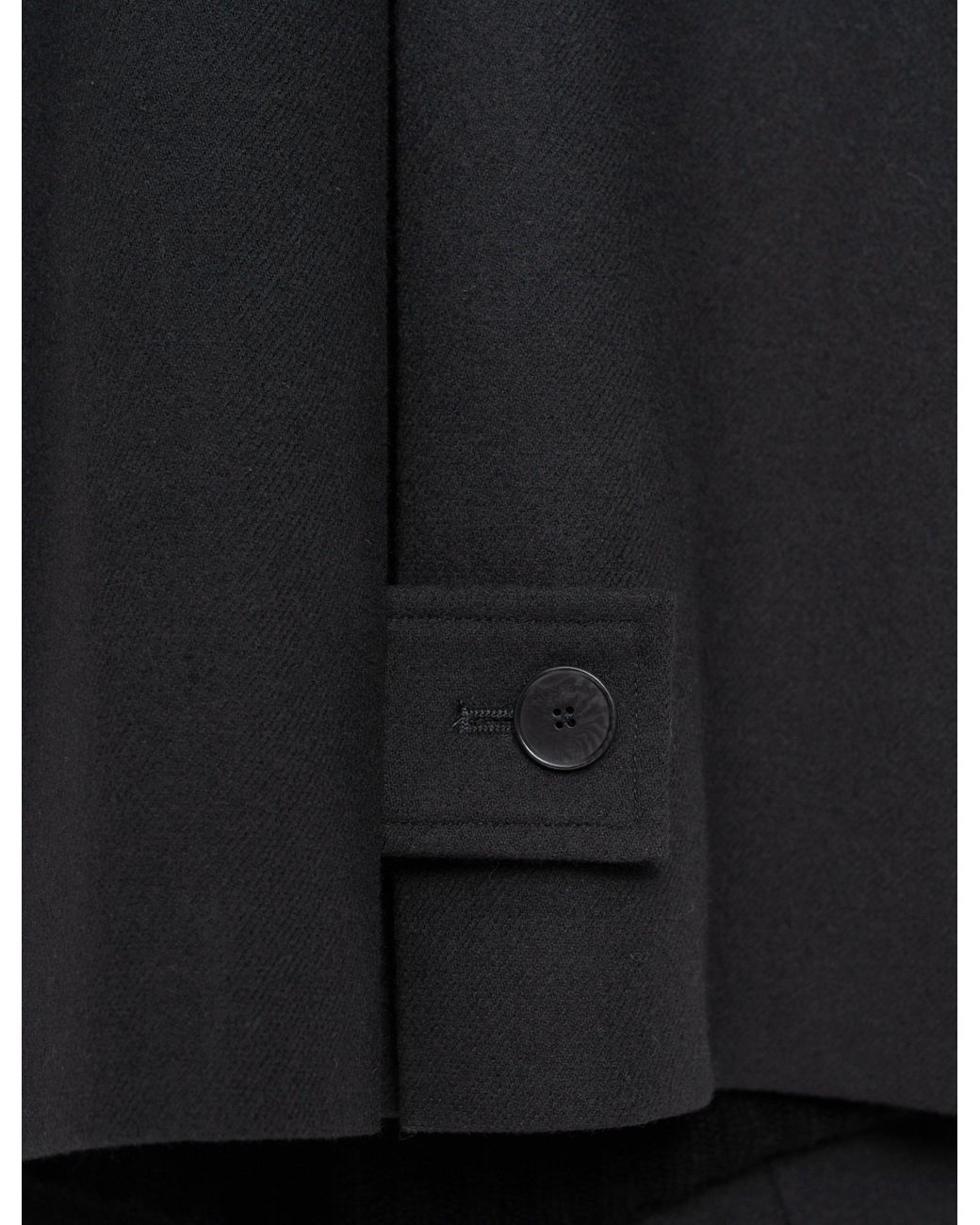 Joseph Black Elia Flannel Wool Jacket