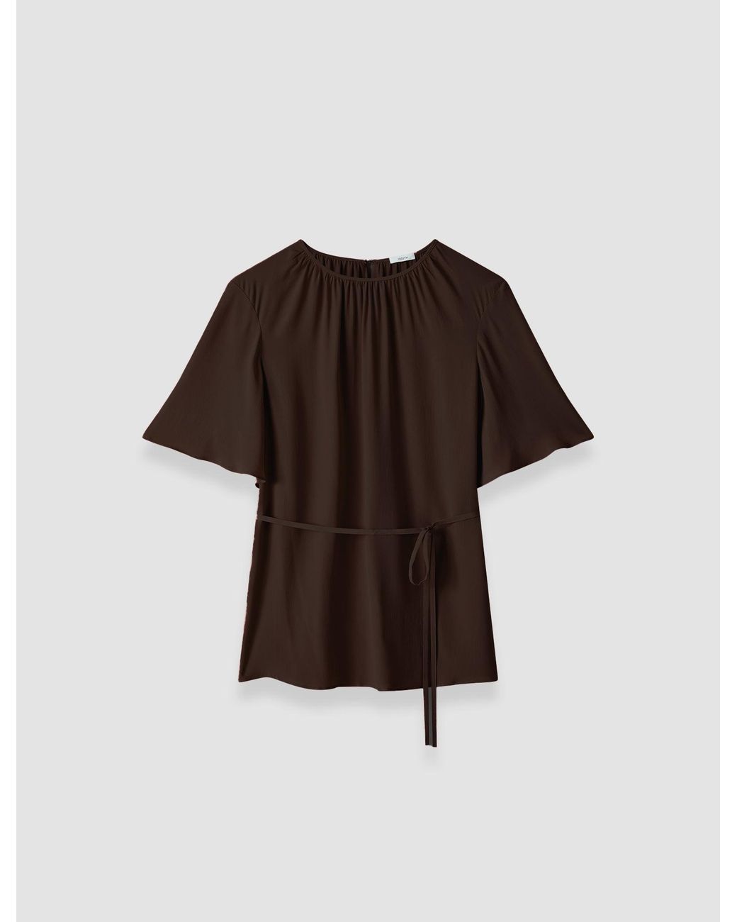 Joseph Brown Libby Silk Blend Crepe Top
