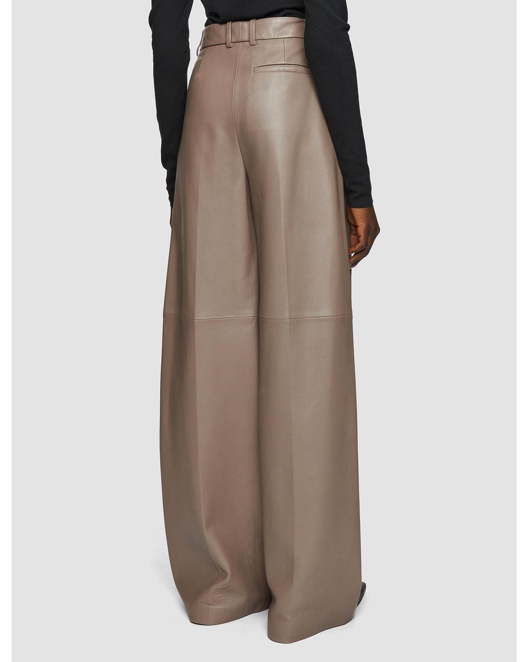 Joseph Multicolor Alana Nappa Leather Trousers