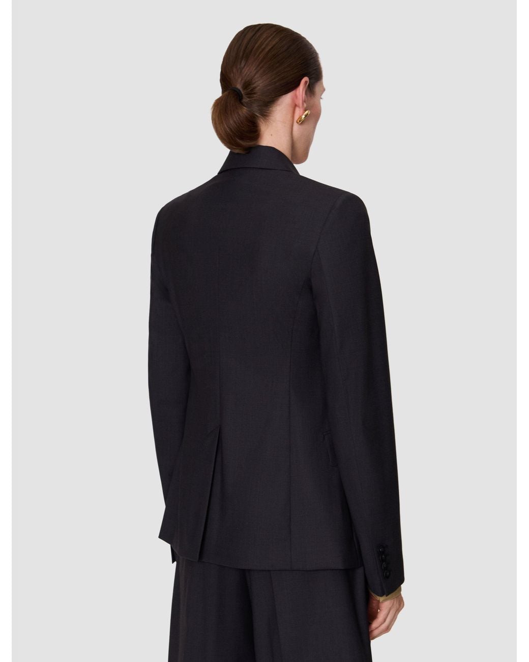 Joseph Black Taeo Wool Tailoring Jacket