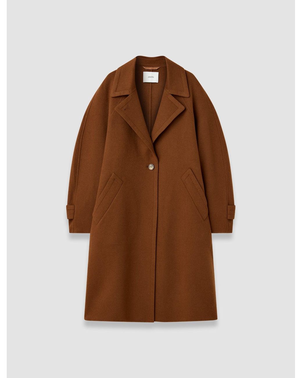 Joseph Brown Franco Double Face Cashmere Coat