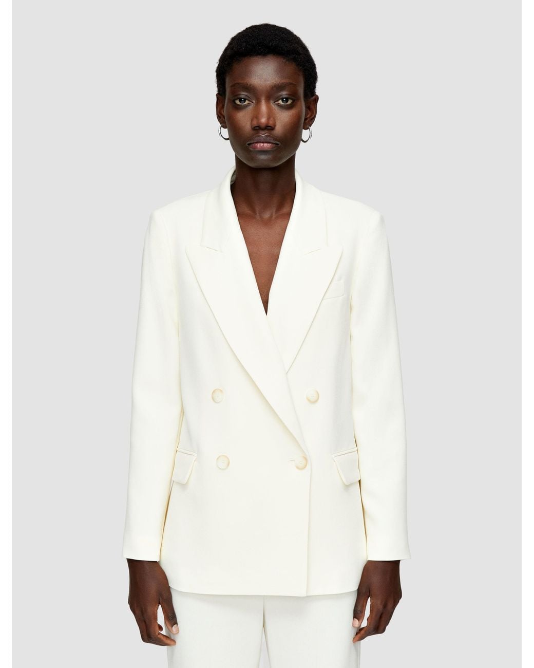 Joseph White Jaden Comfort Cady Jacket