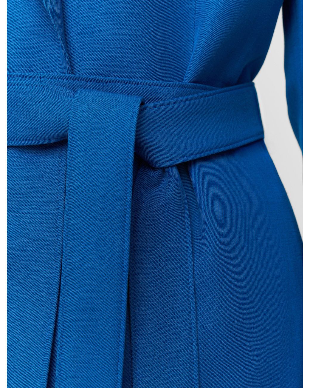Joseph Blue Vinca Linen Blend Jacket