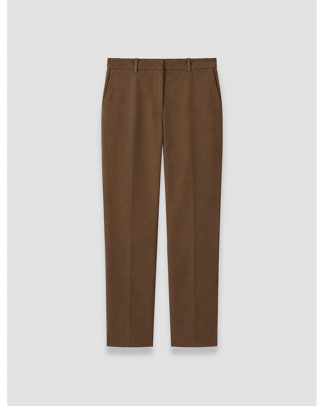 Joseph Natural Coleman Long Gabardine Stretch Trousers
