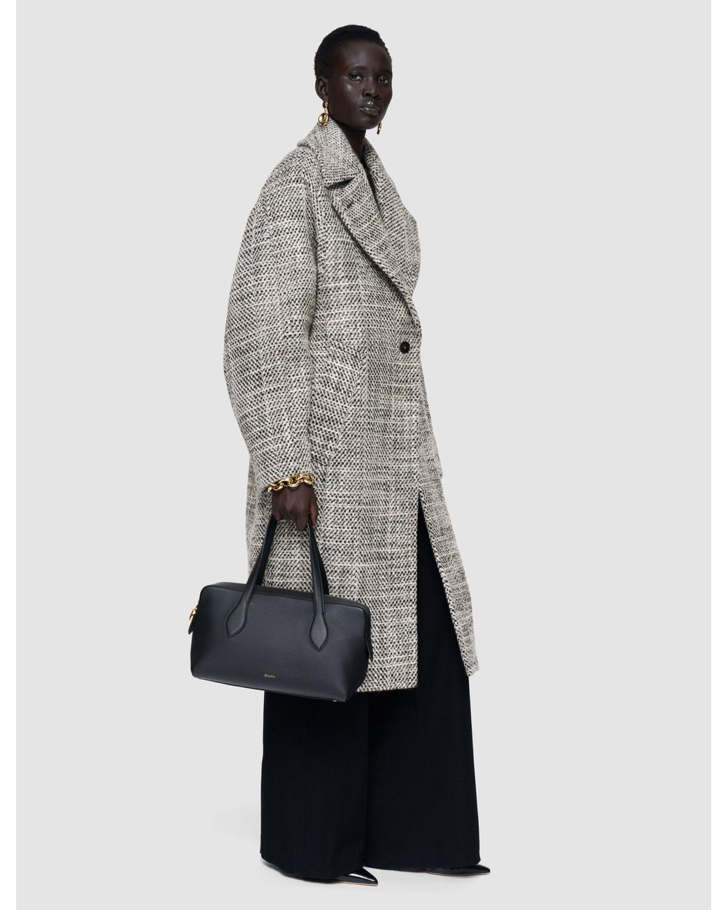 Joseph Blue Loaf Leather Bag