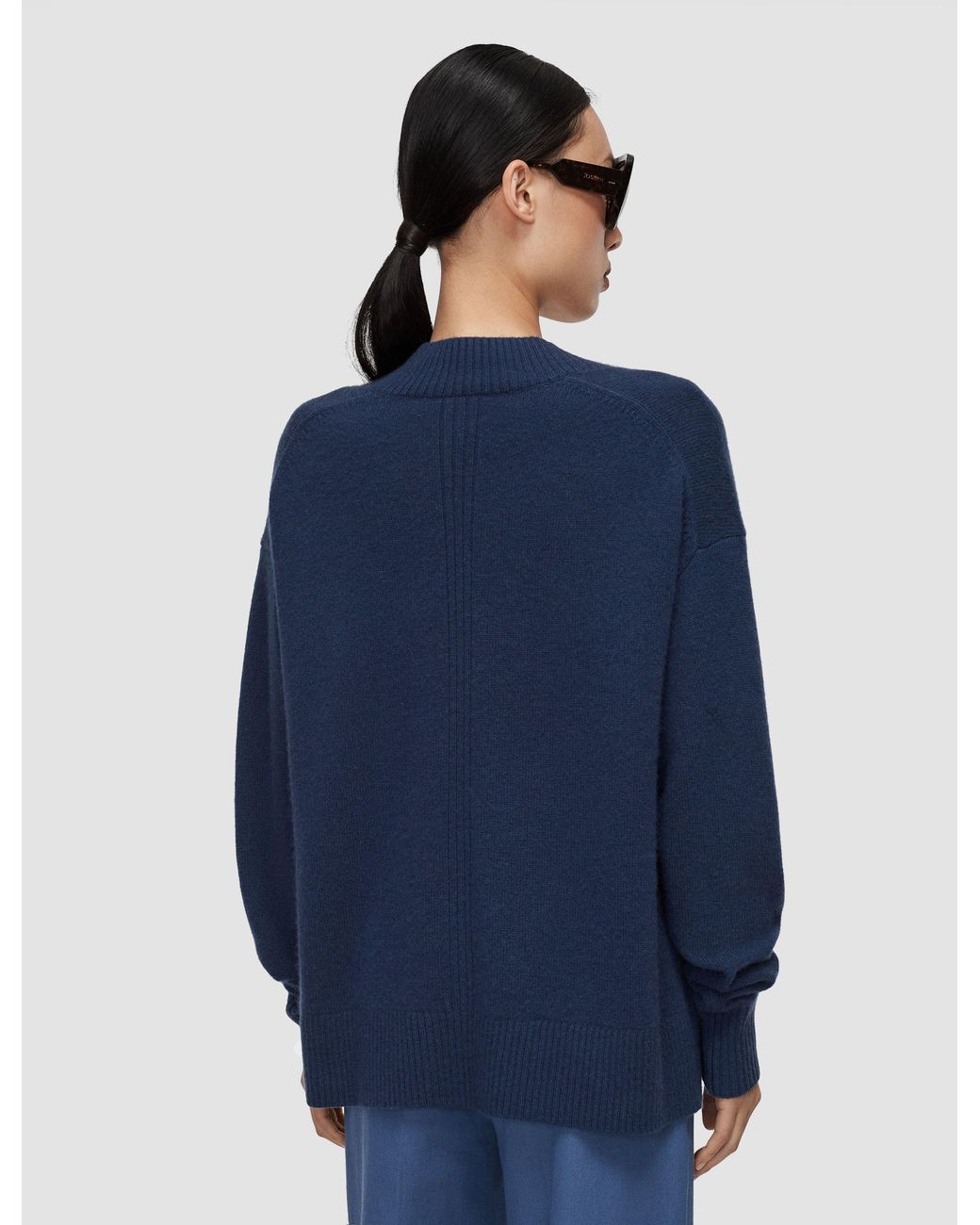 Joseph Blue Zinnia Cloud Cashmere Jumper
