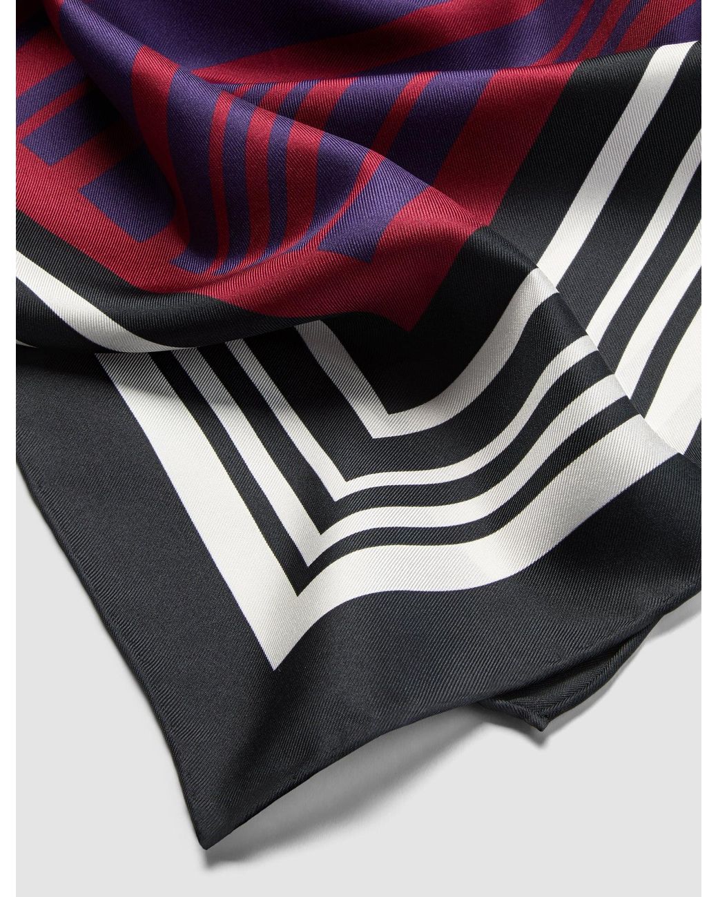 Joseph Purple Chilie Silk Scarf