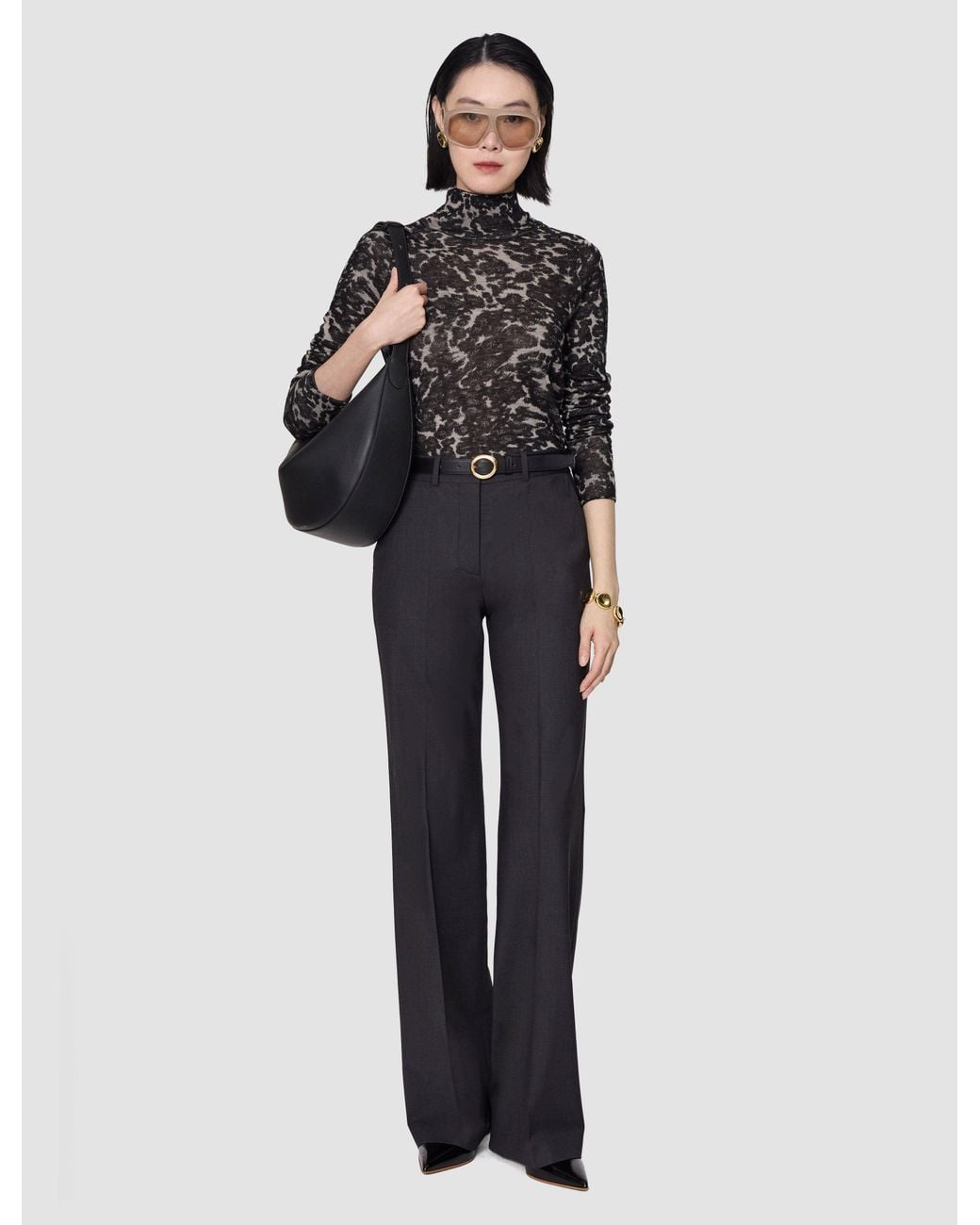 Joseph Gray Morissey Wool Tailoring Trousers