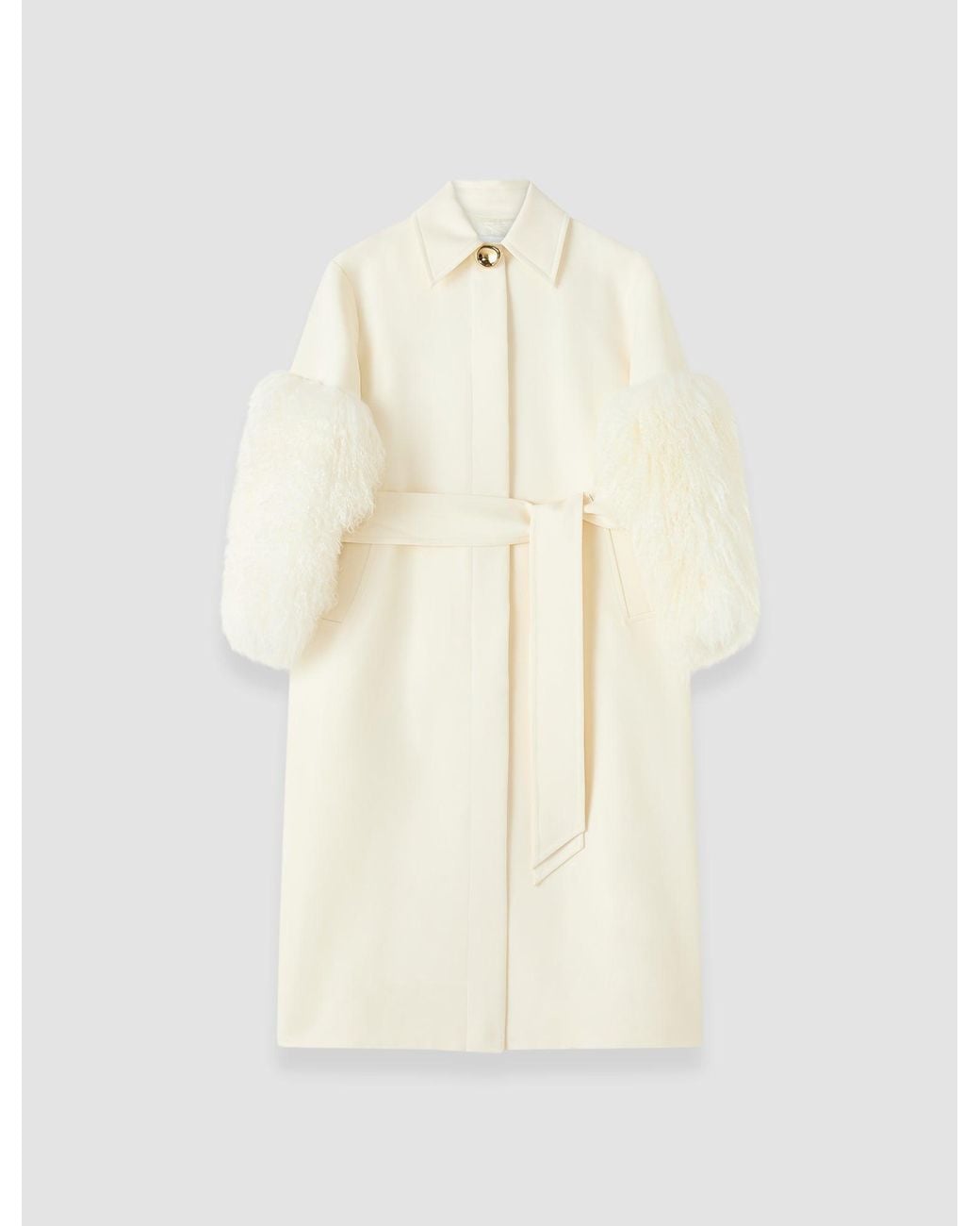 Joseph Natural Tides Virgin Wool Coat
