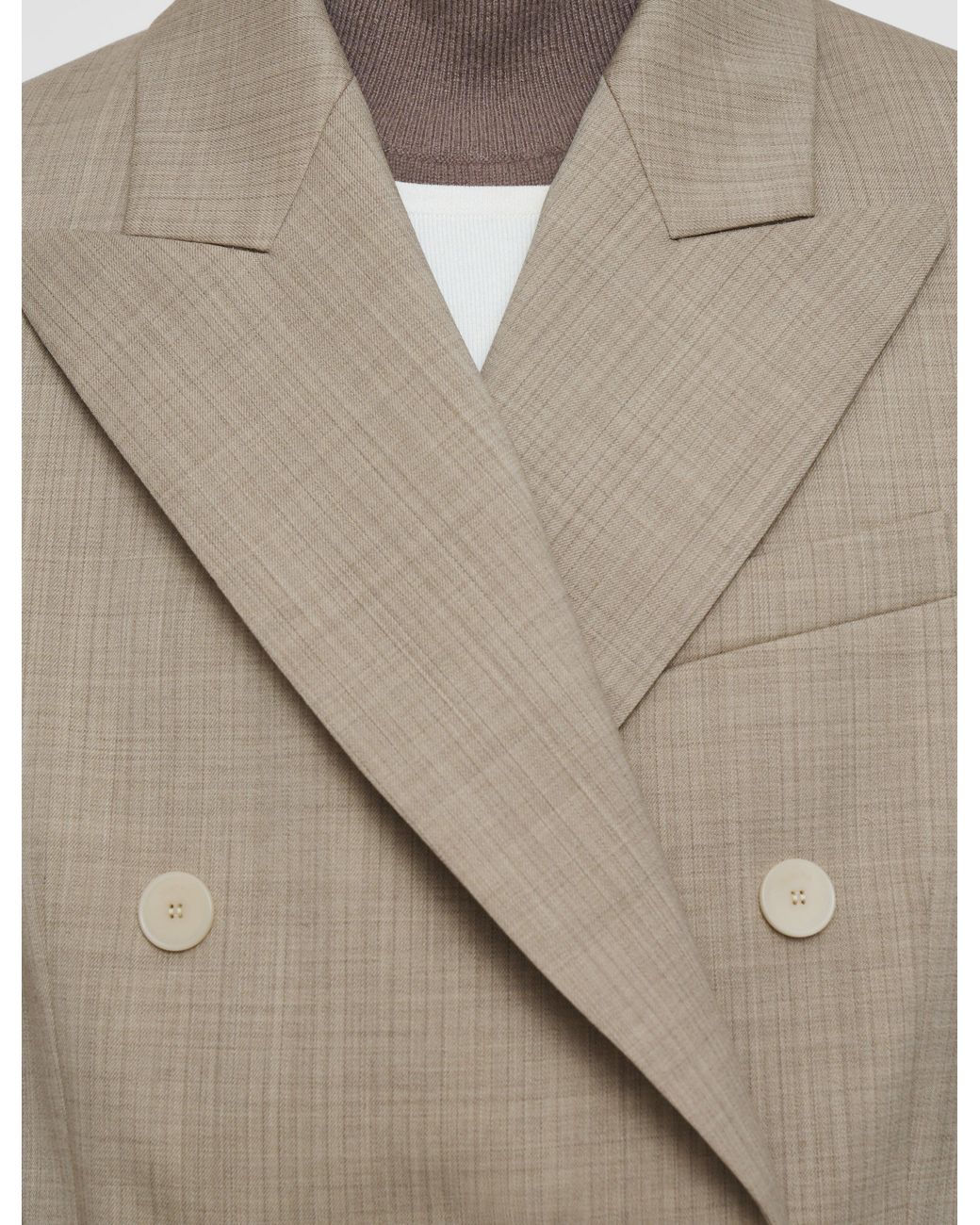Joseph Natural Valery Melange Wool Jacket