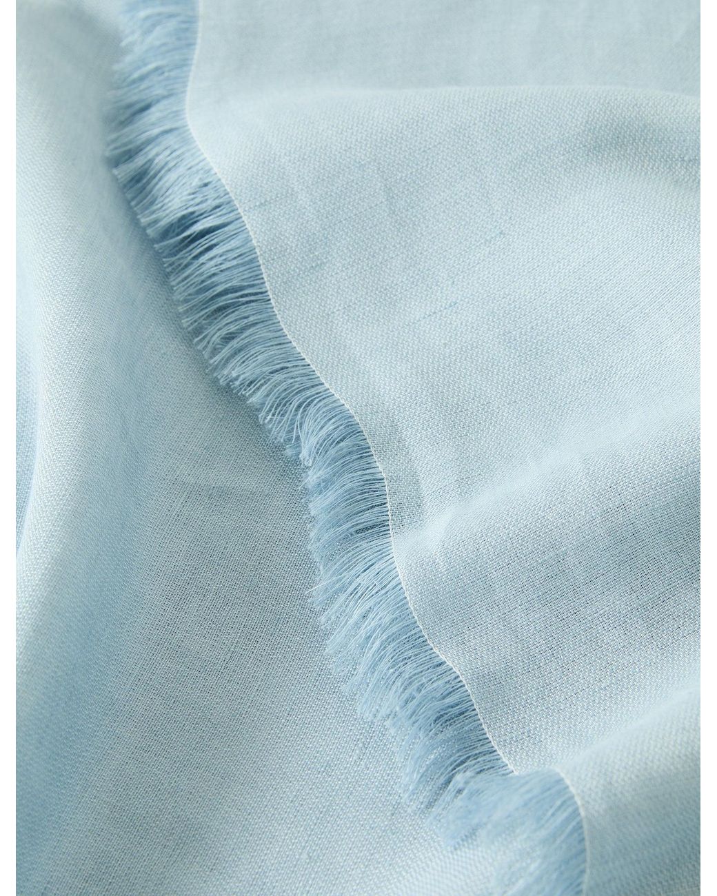 Joseph Gray Fern Linen Blend Scarf